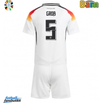 Tyskland Pascal Gross #5 Hjemmedraktsett Barn EM 2024 Kortermet (+ Korte bukser)